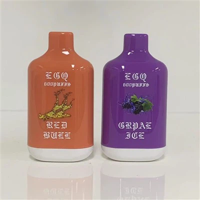 Tek kullanımlık 600puffs Vape Kutusu Kristal E-sigara